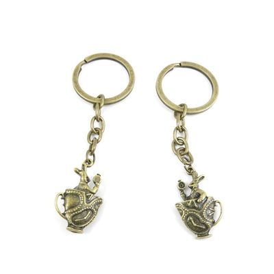 10 Pieces Fashion Jewelry Keyring Keychain Door Car Key Tag Ring Chain Supplier Supply Wholesale Bulk Lots N8FI6 Rabbit Prince