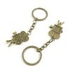 10 Pieces Fashion Jewelry Keyring Keychain Door Car Key Tag Ring Chain Supplier Supply Wholesale Bulk Lots T2UQ6 Vintage Projector view 1