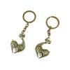 10 Pieces Fashion Jewelry Keyring Keychain Door Car Key Tag Ring Chain Supplier Supply Wholesale Bulk Lots Y9XX5 Hollow Giraffe Deer Buck view 1