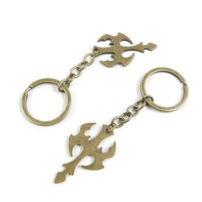 30 Pieces Fashion Jewelry Keyring Keychain Door Car Key Tag Ring Chain Supplier Supply Wholesale Bulk Lots B5FU5 Axe Hatchet