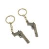 10 Pieces Fashion Jewelry Keyring Keychain Door Car Key Tag Ring Chain Supplier Supply Wholesale Bulk Lots B9JK3 Pistol Gun view 1