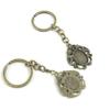 30 Pieces Fashion Jewelry Keyring Keychain Door Car Key Tag Ring Chain Supplier Supply Wholesale Bulk Lots U1JG4 Dragon Cabochon Base Blank 18x13mm view 1