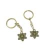 30 Pieces Fashion Jewelry Keyring Keychain Door Car Key Tag Ring Chain Supplier Supply Wholesale Bulk Lots U1US9 Snowflake Snow Flake view 1