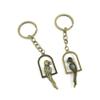4044 Charms 10 Pieces Fashion Jewelry Keyring Keychain Door Car Key Tag Ring Chain Supplier Supply Wholesale Bulk Lots W6PG8 Parrot view 1