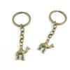 40 Pieces Fashion Jewelry Keyring Keychain Door Car Key Tag Ring Chain Supplier Supply Wholesale Bulk Lots Q5UX1 Camel view 1