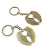 4044 Charms 10 Pieces Fashion Jewelry Keyring Keychain Door Car Key Tag Ring Chain Supplier Supply Wholesale Bulk Lots U4MI6 Angel Wings view 1