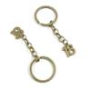 40 Pieces Fashion Jewelry Keyring Keychain Door Car Key Tag Ring Chain Supplier Supply Wholesale Bulk Lots Z6BO5 Number Numeral 18 view 1
