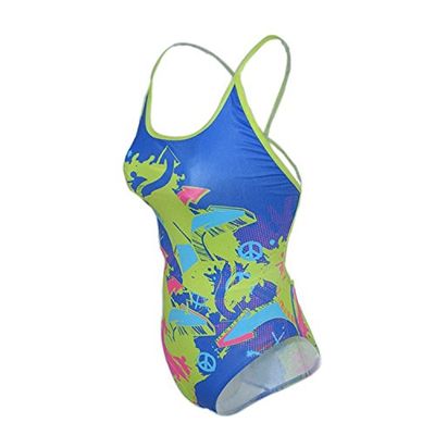 Rocket Science Sports RSS Girl Fun Swim Suits Pins Green Size 30