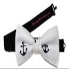 EmilyRose Couture Men's Special Prints Bow Ties (Group 2 of 2) (Adult-12 year olds or older, Blue Anchors) view 1