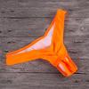 FOCUSSEXY Women's Hot Summer Brazilian Beachwear Bikini Bottom Thong Swimwear Orange view 3