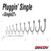 Decoy Pluggin' Single 27 Fishing Hooks for Saltwater Game Fishing view 4
