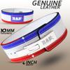 RAD Lever Weight Lifting Gym Belt for Men & Women, Size 38-42 IN, Thick 10MM & Width 4 Inch, Leather, Flag, Jet Black, Pink Camo, Brown, Blue, Camo Green view 2
