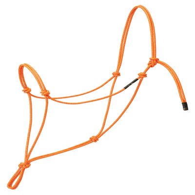 Silvertip Weaver Leather Reflective Rope Halter, Orange (35-9605-R4)