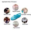 MSMAX Ballet Shoes for Toddler/Little Kid/Big Kid Blue Party Dress Shoes 13 M US Little Kid view 4