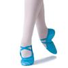 MSMAX Ballet Shoes for Toddler/Little Kid/Big Kid Blue Party Dress Shoes 3 M US Little Kid view 2