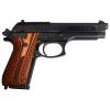 StonerCNC Half Checker G10 Grips Will Fit Taurus PT92 PT 92 with Decocker (Orange Black) view 3