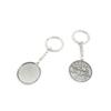 15 Pieces Fashion Jewelry Keyring Keychain Door Car Key Tag Ring Chain Supplier Supply Wholesale Bulk Lots Z6DV1 Aquarius Round Cabochon Base view 1