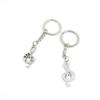 20 Pieces Fashion Jewelry Keyring Keychain Door Car Key Tag Ring Chain Supplier Supply Wholesale Bulk Lots H5ZY8 Music Musical Note view 1
