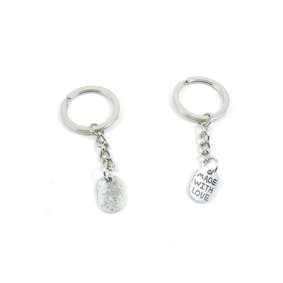 4044 Charms 20 Pieces Fashion Jewelry Keyring Keychain Door Car Key Tag Ring Chain Supplier Supply Wholesale Bulk Lots N5QZ7 Handmade Signs