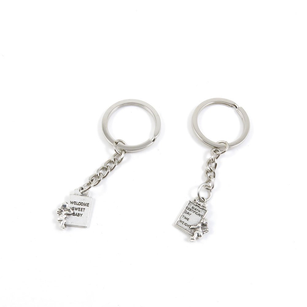 20 Pieces Fashion Jewelry Keyring Keychain Door Car Key Tag Ring Chain Supplier Supply Wholesale Bulk Lots A2JZ7 Cupid Angel Gift