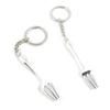 10 Pieces Fashion Jewelry Keyring Keychain Door Car Key Tag Ring Chain Supplier Supply Wholesale Bulk Lots P7FN2 Fork view 1