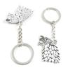 10 Pieces Fashion Jewelry Keyring Keychain Door Car Key Tag Ring Chain Supplier Supply Wholesale Bulk Lots F5UH1 Wolf Head view 1