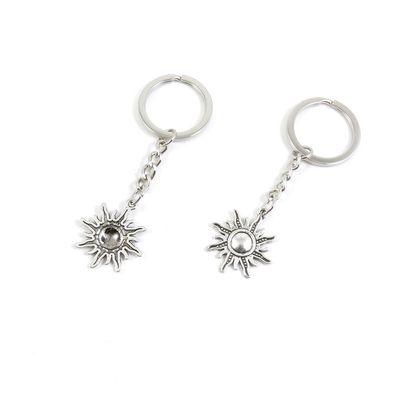 20 Pieces Fashion Jewelry Keyring Keychain Door Car Key Tag Ring Chain Supplier Supply Wholesale Bulk Lots W9OS9 Sun Titan