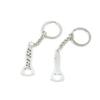 15 Pieces Fashion Jewelry Keyring Keychain Door Car Key Tag Ring Chain Supplier Supply Wholesale Bulk Lots T4DZ2 Love You Bottle Opener view 1