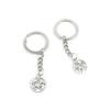 30 Pieces Fashion Jewelry Keyring Keychain Door Car Key Tag Ring Chain Supplier Supply Wholesale Bulk Lots F2HV2 Pentacle view 1