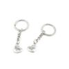 20 Pieces Fashion Jewelry Keyring Keychain Door Car Key Tag Ring Chain Supplier Supply Wholesale Bulk Lots R2EY6 Mom Love Heart view 1