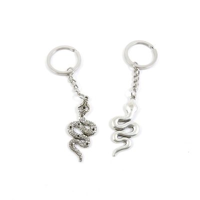 10 Pieces Fashion Jewelry Keyring Keychain Door Car Key Tag Ring Chain Supplier Supply Wholesale Bulk Lots I0KI3 Snake