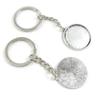 30 Pieces Fashion Jewelry Keyring Keychain Door Car Key Tag Ring Chain Supplier Supply Wholesale Bulk Lots O6GJ4 Round Cabochon Base Blank 25mm view 1