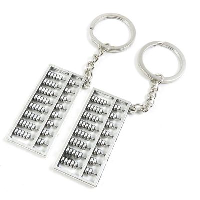 10 Pieces Fashion Jewelry Keyring Keychain Door Car Key Tag Ring Chain Supplier Supply Wholesale Bulk Lots N3WU3 Chinese Abacus