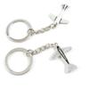40 Pieces Fashion Jewelry Keyring Keychain Door Car Key Tag Ring Chain Supplier Supply Wholesale Bulk Lots W9VO9 Airplane Aircraft view 1
