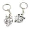 30 Pieces Fashion Jewelry Keyring Keychain Door Car Key Tag Ring Chain Supplier Supply Wholesale Bulk Lots B6EI9 Fox Head view 1