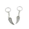 15 Pieces Fashion Jewelry Keyring Keychain Door Car Key Tag Ring Chain Supplier Supply Wholesale Bulk Lots E2PU4 Angel Wings view 1