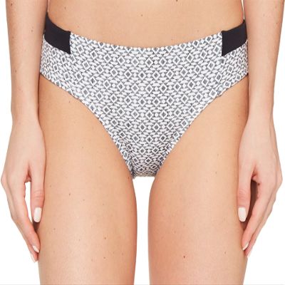 CARVE Designs Women's Zena Bottom Black Sierra Swimsuit Bottoms