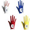 Golf Gloves Junior Kids Youth Toddler Boys Girls Left Hand Right Hand Dura Feel White Blue Red Yellow Golf Glove Extra Value 2 Pack Age 4-11 Years Old (X-Large(Age 9-10) Red, Worn on Right Hand) view 1