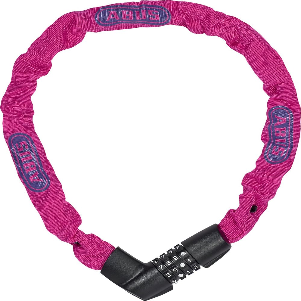 ABUS Chain Lock Tresor 1385/75, Combination Lock, Made of Hardened Steel, 6 mm Square Chain, ABUS Security Level 6
