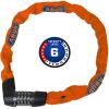 Abus Unisex - Adult 1385/75 Neon Orange Chain Lock, 75 cm view 1