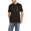 Ariat Rebar Workman T-Shirt - Mens Durable Short Sleeve Shirt view 2