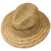 Lipodo Classic Traveller Straw Hat Men Nature 6 3/4-6 7/8 view 2