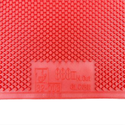 Globe 888 II (888-II) Half-Long Pips-Out Table Tennis pingpong Rubber (red, 2.0mm)