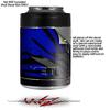 Baja 0040 Blue Royal - Decal Style Skin Wrap fits Yeti Rambler Colster and RTIC Can (Cooler NOT Included) view 2