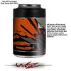 Baja 0040 Orange Burnt - Decal Style Skin Wrap fits Yeti Rambler Colster and RTIC Can (Cooler NOT Included) view 2