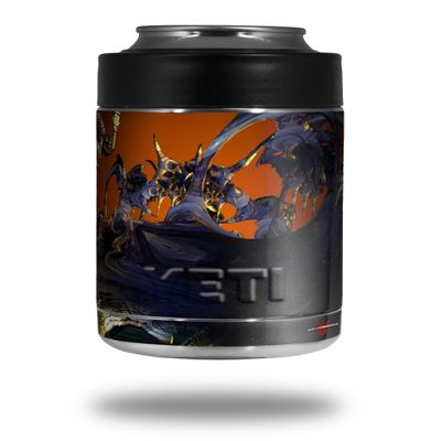 Alien Tech - Decal Style Skin Wrap fits Yeti Rambler Colster and RTIC Can (Cooler NOT Included)