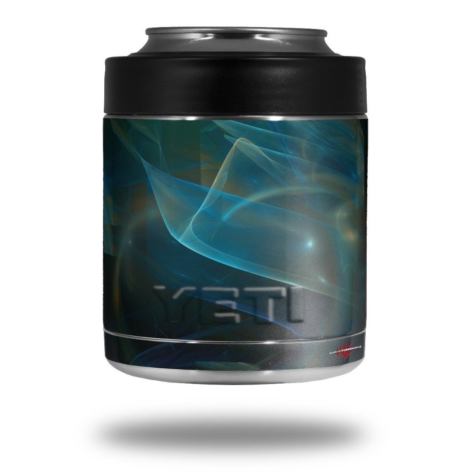 Aquatic - Decal Style Skin Wrap fits Yeti Rambler Colster and RTIC Can (Cooler NOT Included)