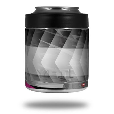Baja 0017 Fuchsia Hot Pink - Decal Style Skin Wrap fits Yeti Rambler Colster and RTIC Can (Cooler NOT Included)