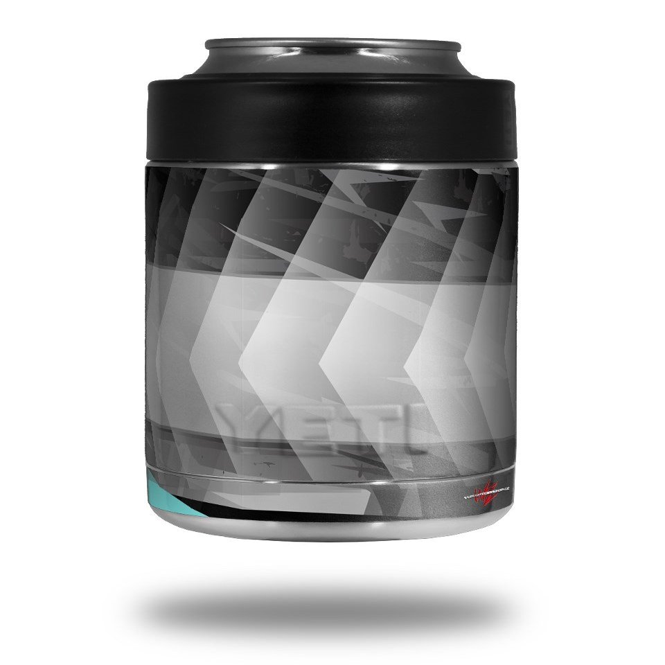 Baja 0017 Neon Teal - Decal Style Skin Wrap fits Yeti Rambler Colster and RTIC Can (Cooler NOT Included)