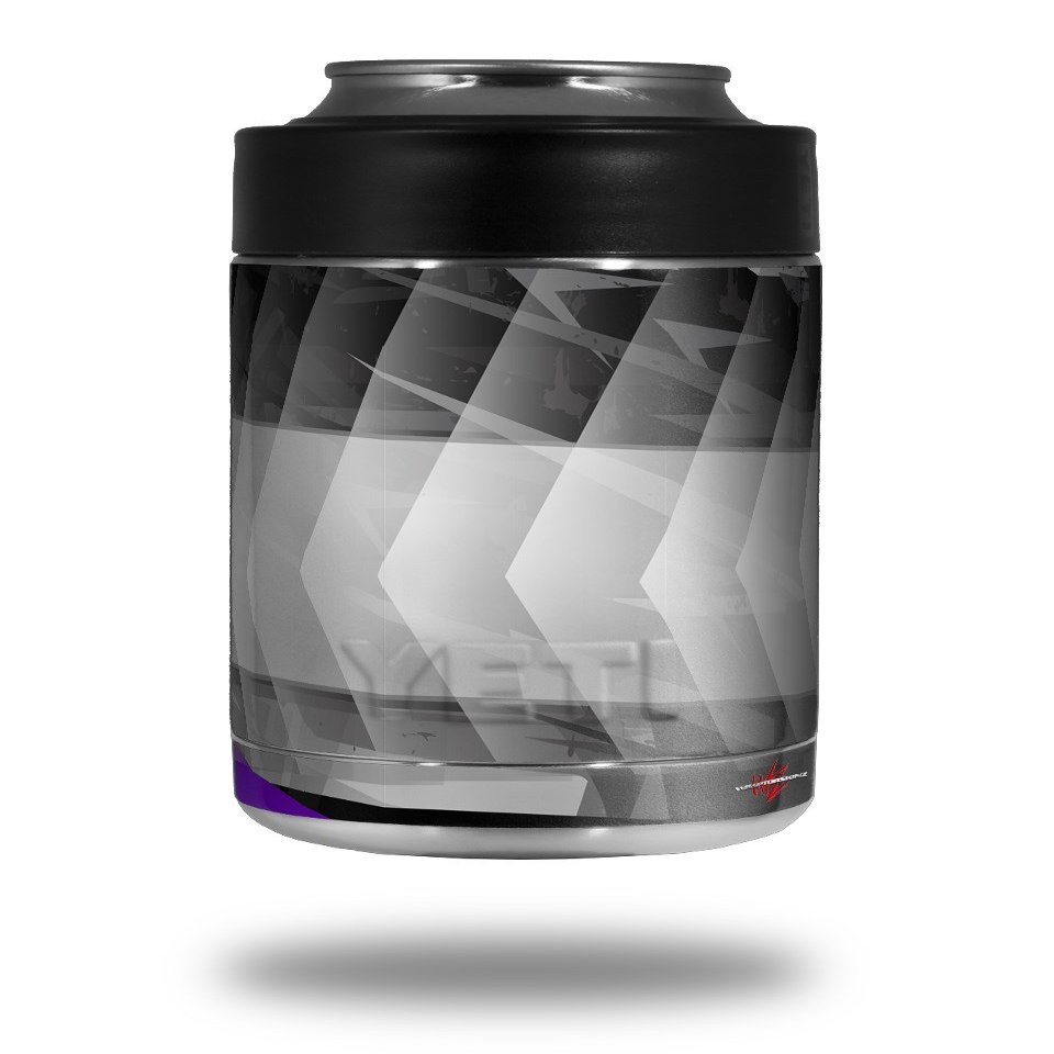 Baja 0017 Purple - Decal Style Skin Wrap fits Yeti Rambler Colster and RTIC Can (Cooler NOT Included)